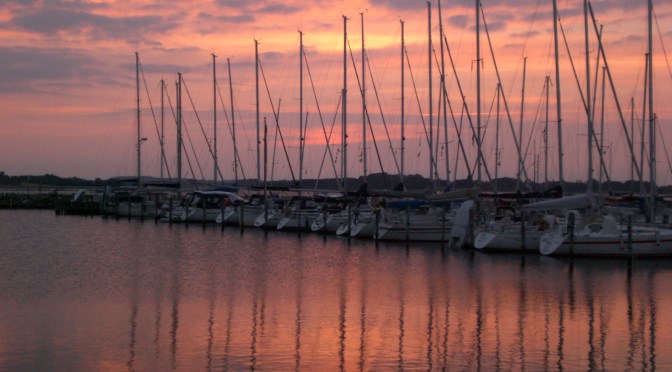 Date II am Jyllinge Yachthafen, Roskilde Fjord