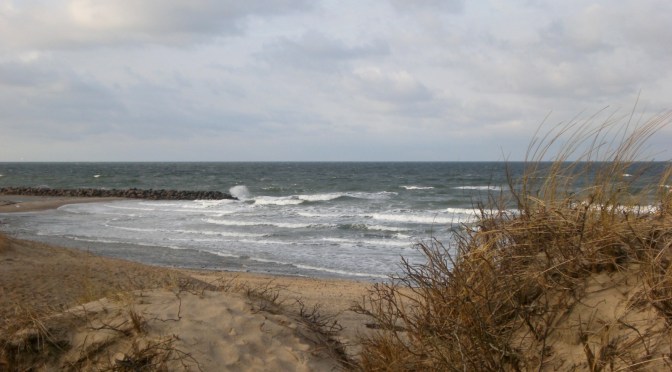 Flucht aus dem Grau: Liseleje Strand, Seeland, Dänemark